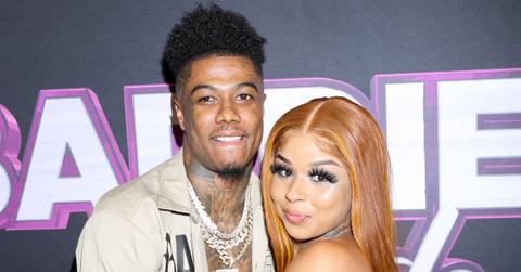 Chriseanrock and Blueface attend the ZEUS Network BADDIES SOUTH Houston Premiere at Regal Edwards Greenway Grand Palace ScreenX & RPX on June 12, 2022 in Houston, Texas.