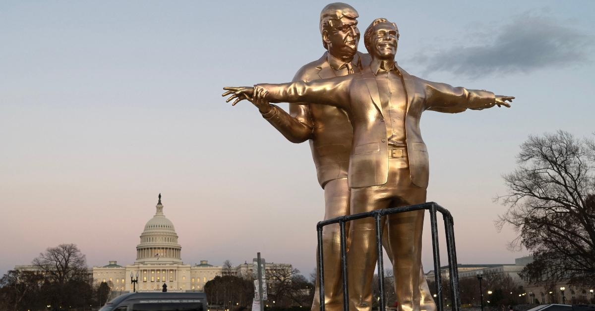 Details on the Trump and Epstein Statue in Washington, D.C.