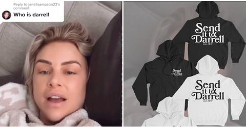 Lala Ken and her 'Send It to Darrell' merch