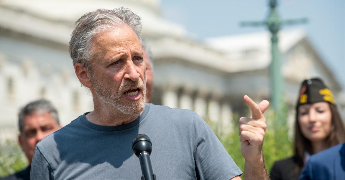 Jon Stewart in Washington, D.C.
