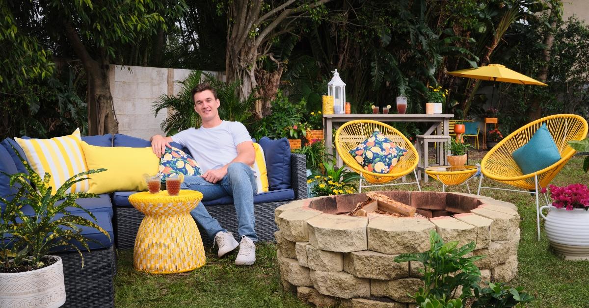 Tyler Cameron in partnership with HomeGoods