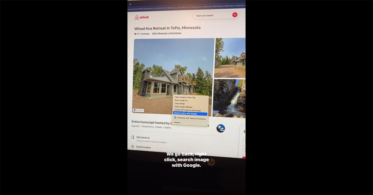 Airbnb booking hack Instagram