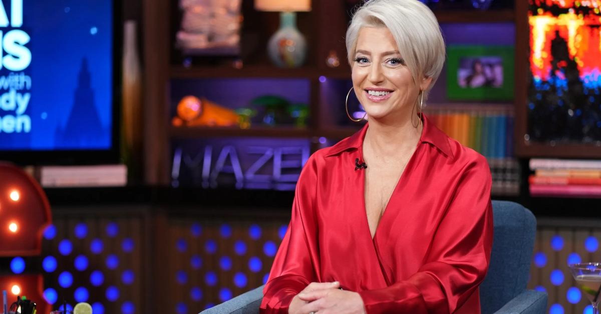 Dorinda Medley on-stage on Watch What Happens Live