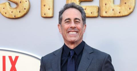 : Jerry Seinfeld attends the Los Angeles premiere of Netflix's 'UNFROSTED' at The Egyptian Theatre Hollywood