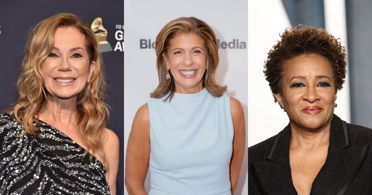 (L-R): Kathie Lee Gifford, Hoda Kotb, and Wanda Sykes.