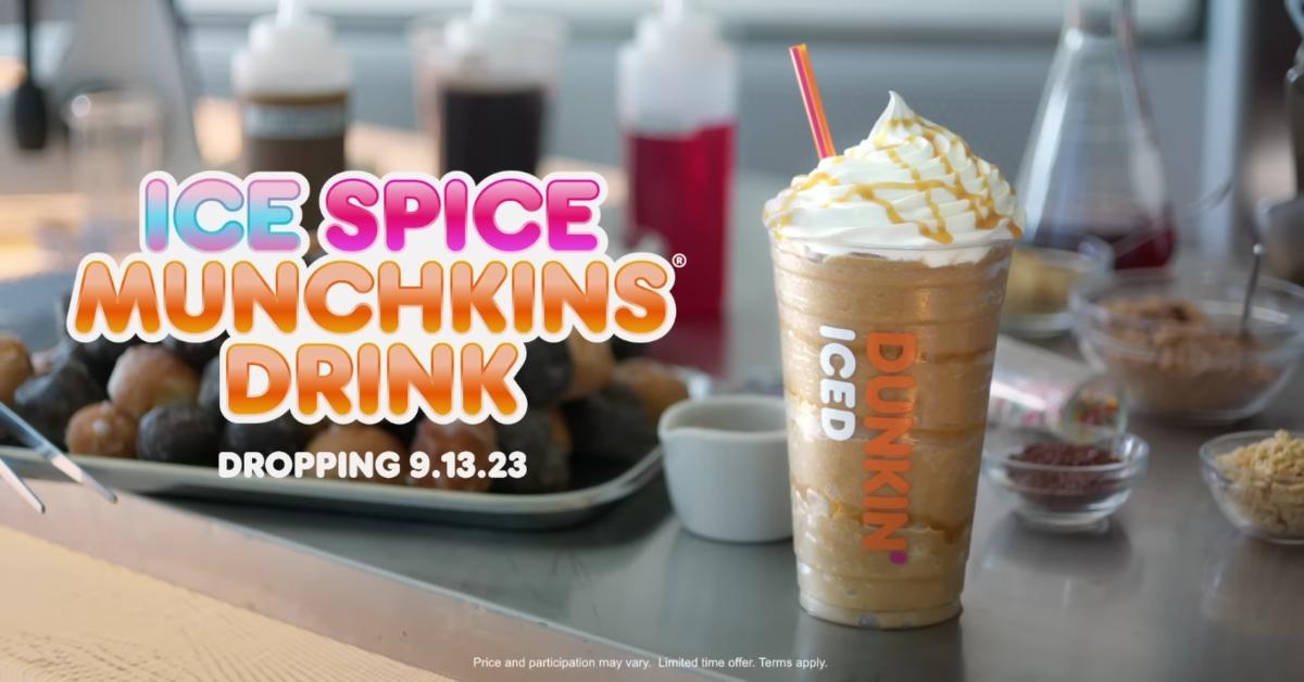 We Tried That Ice Spice Munchkins Drink At Dunkin We Tried That Ice Spice Munchkins Drink At Dunkin