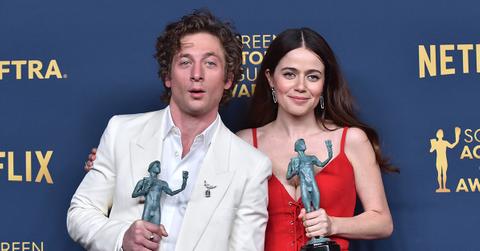 Jeremy Allen White and Molly Gordon in 'The Bear.'