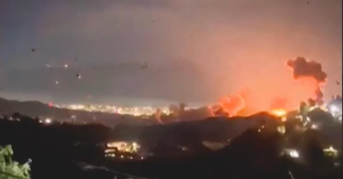 The US raid in Caracas, Venezuela.