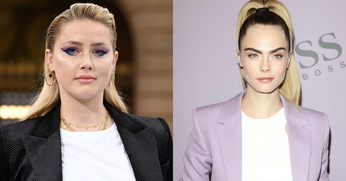 Amber Heard, Cara Delevingne.