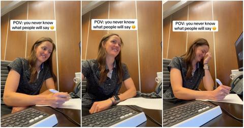 Saleswoman says guy is hesitant to buy a car from her because of her gender.