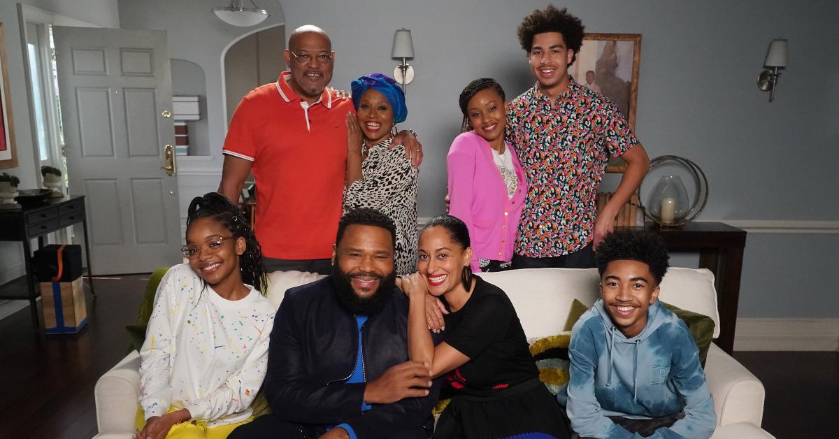 MARSAI MARTIN ANTHONY ANDERSON, TRACEE ELLIS ROSS, MILES BROWN CAST OF 'BLACK-ISH'