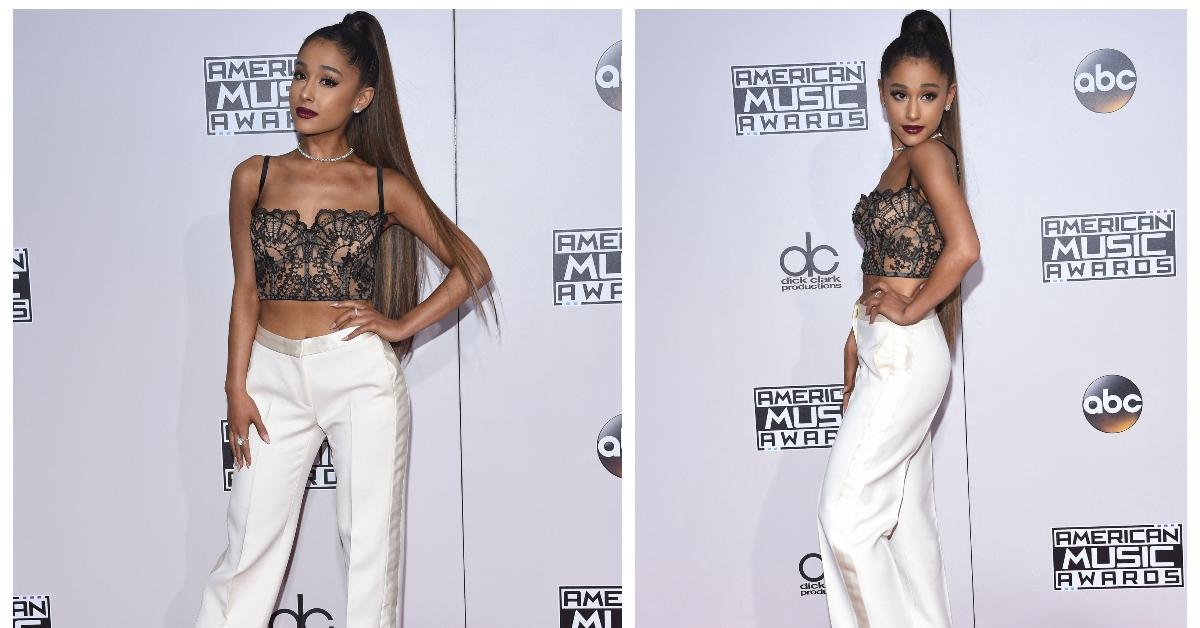 Ariana Grande at the American Music Awards 2016 in Los Angeles