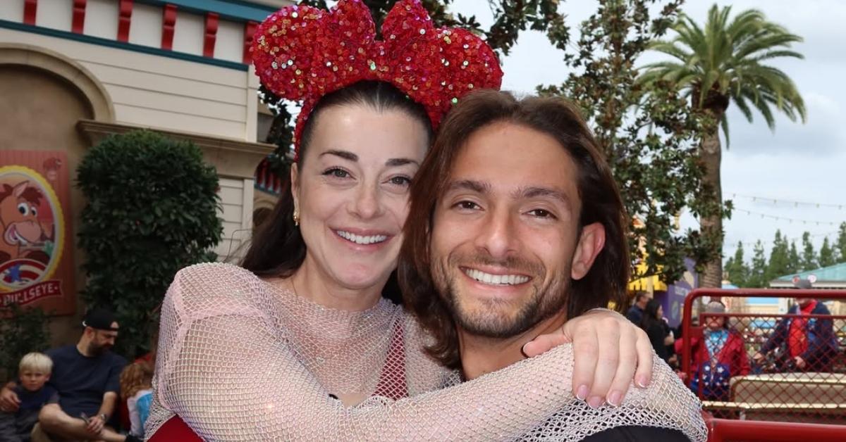 Danielle Walter with her boyfriend at Disneyland.