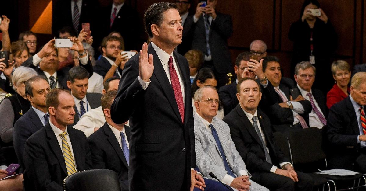 James Comedy testifying before Congress.