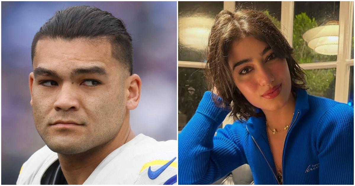 Puka Nacua and Sara Saffire