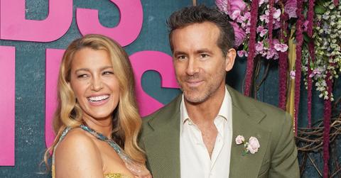 Blake Lively and Ryan Reynolds at the "It Ends With Us" New York Premiere at AMC Lincoln Square Theater on August 06, 2024 in New York City. (Photo by John Nacion/Variety via Getty Images)