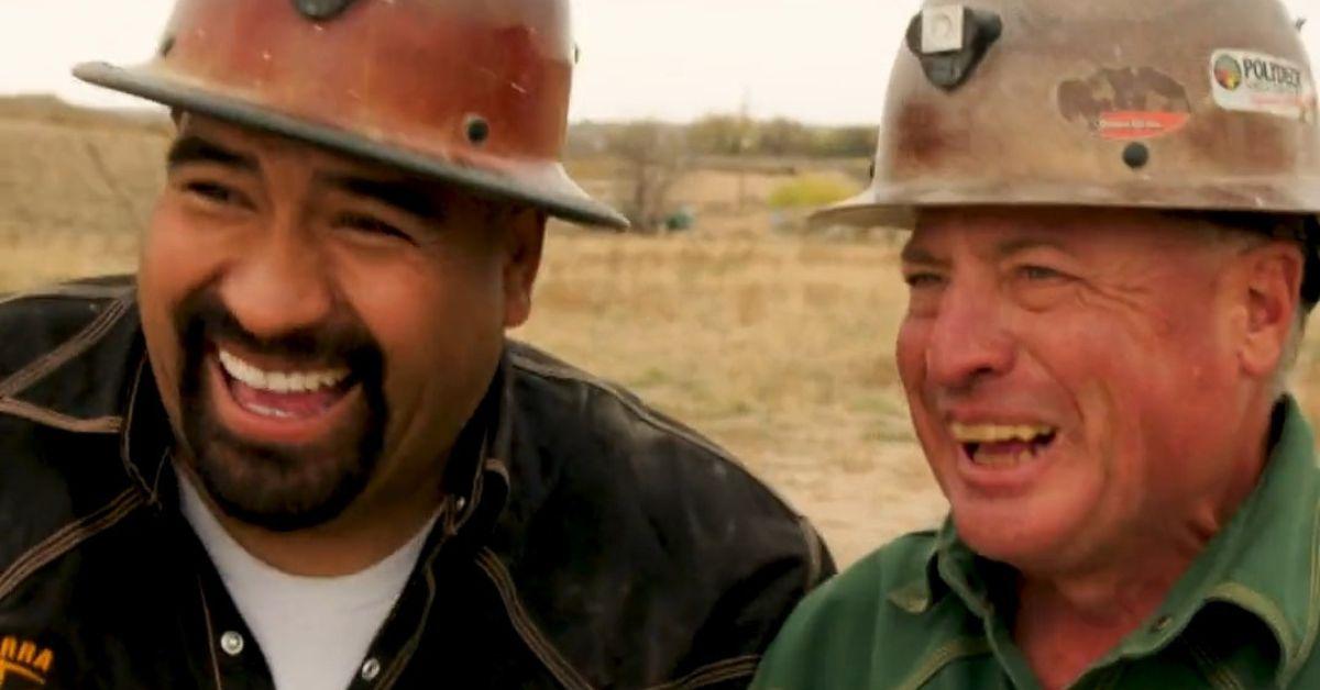 Juan Ibarra and Freddy Dodge laugh while on 'Gold Rush Mine Rescue with Freddy and Juan'