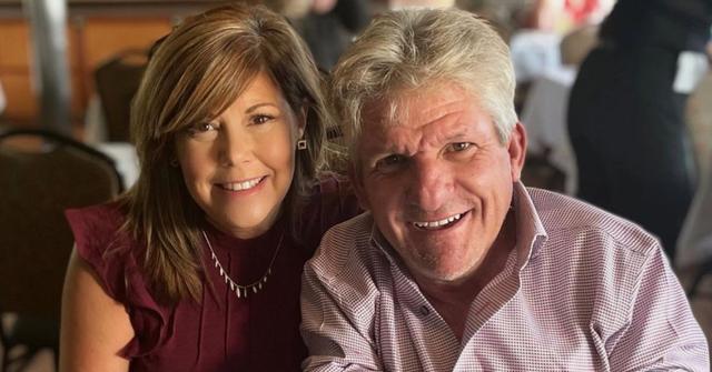 Caryn Chandler and her fiancé, Matt Roloff at lunch.