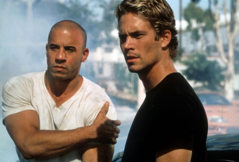 Vin Diesel and Paul Walker in a scene from the film 'The Fast And The Furious', 2001. 