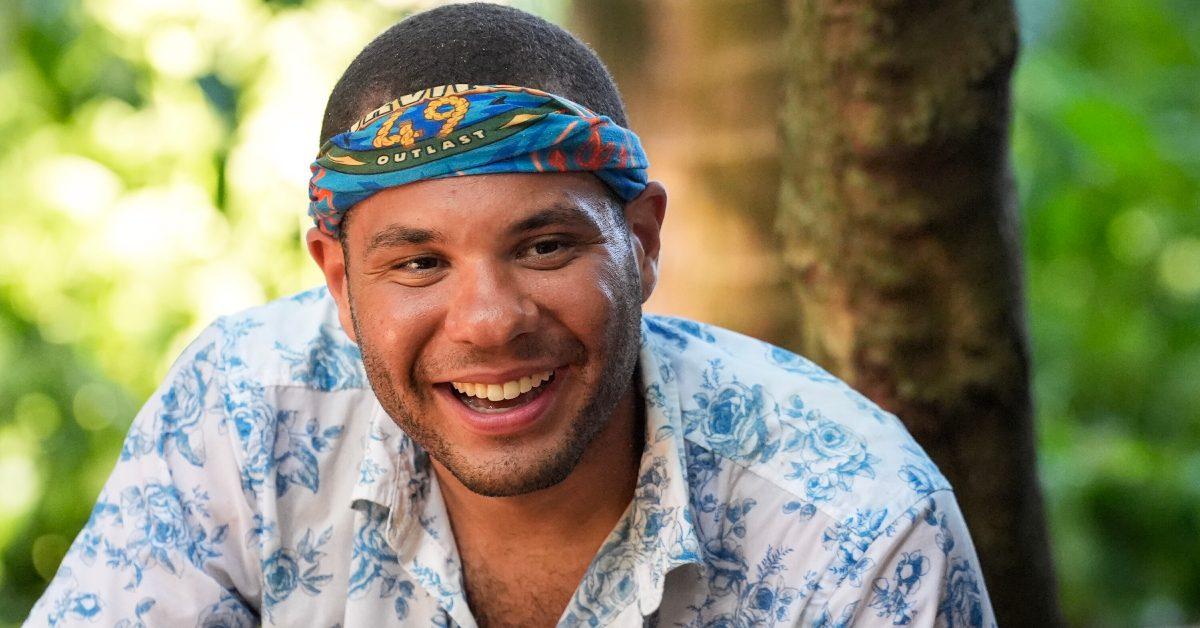 Alex Moore on Season 49 of 'Survivor'.
