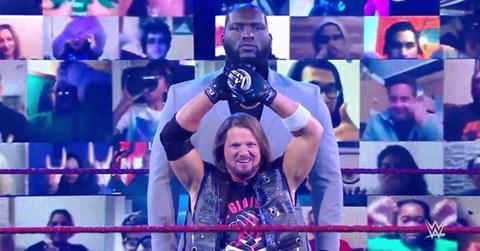 who is aj styles bodyguard