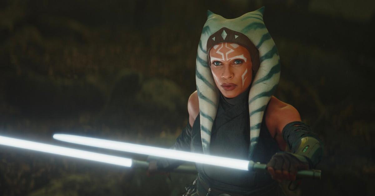 Rosario Dawson as Ahsoka Tano in 'The Mandalorian.'