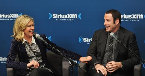 (l-r) Olivia Newton-John and John Travolta