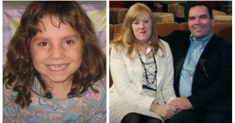 (L-R): Natalia Grace; Kristine and Michael Barnett