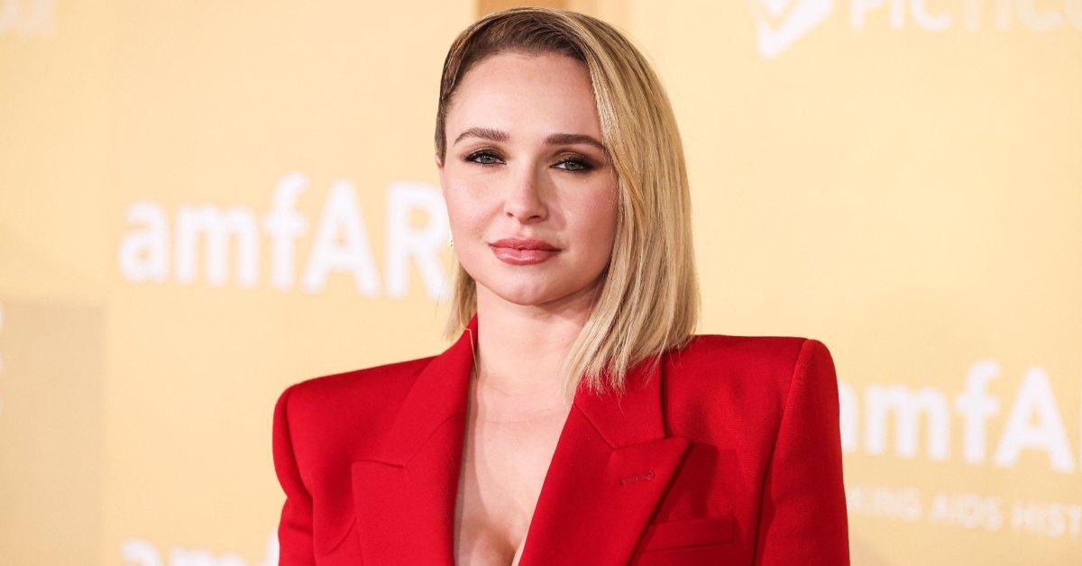 Hayden Panettiere at the amfAR Gala.