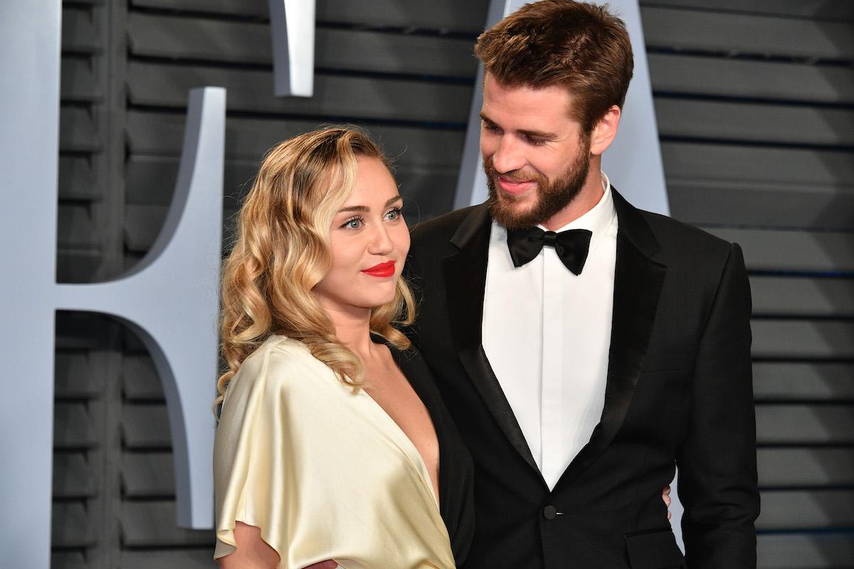 miley cyrus and liam hemsworth wedding