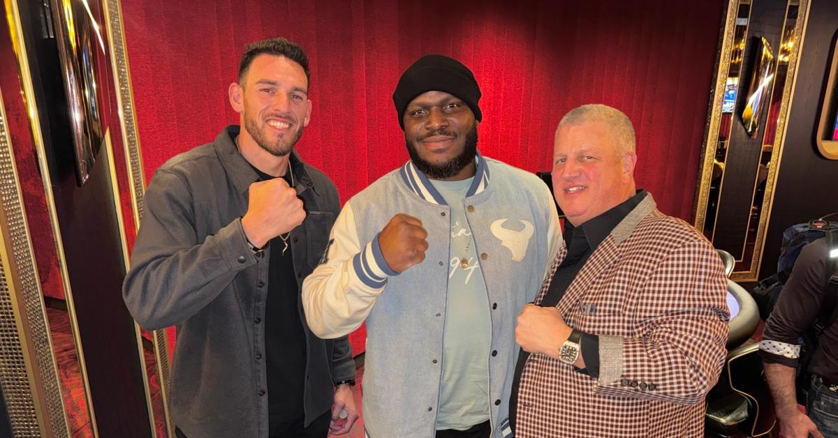 mlb padres pitcher joe musgrove ufc heavyweight derrick lewis circa owner derek stevens las vegas