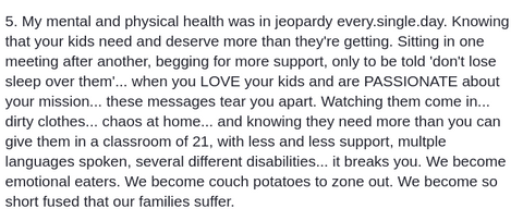 Viral post of teacher going on an unfiltered rant after quitting her job.