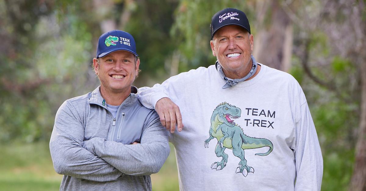 Tim Mann and Rex Ryan in 'The Amazing Race'