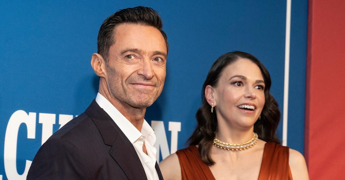 (l-r): Hugh Jackman and Sutton Foster