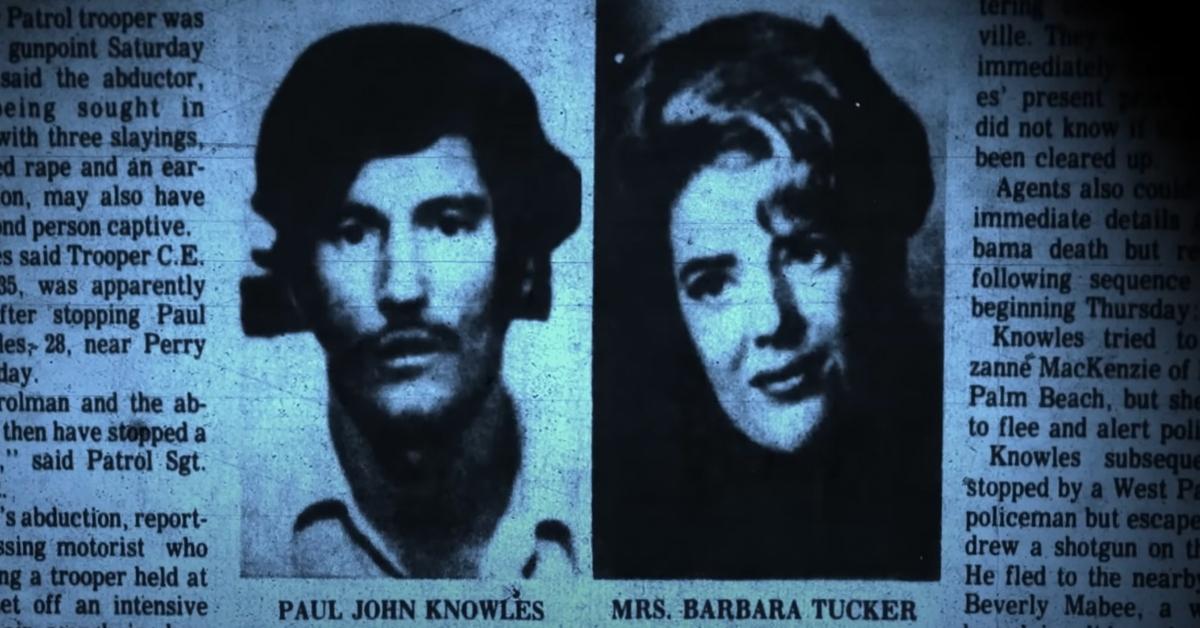 Paul John Knowles and Barbara Tucker, his only known survivor. 