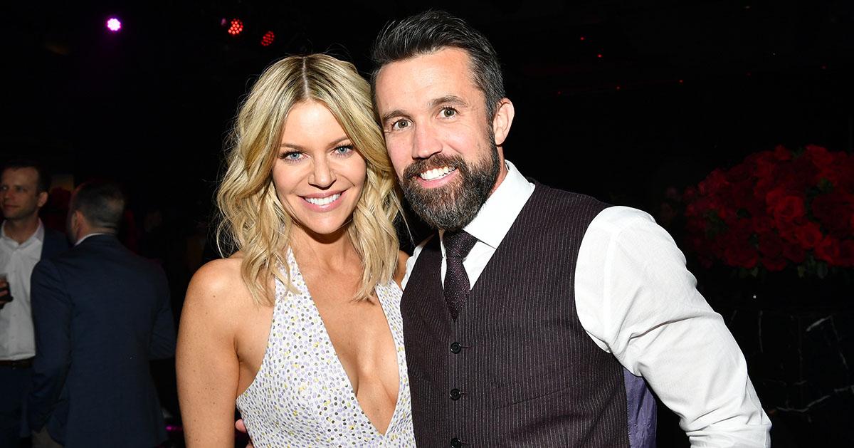 (l-r) Kaitlin Olson and Rob McElhenney