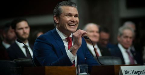Pete Hegseth at Confirmation Hearing for the Secretary of Defense