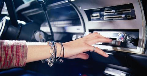 Listening to car radio