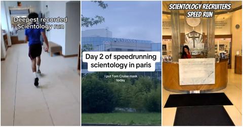 Scientology Speed Runs on TikTok, Explained