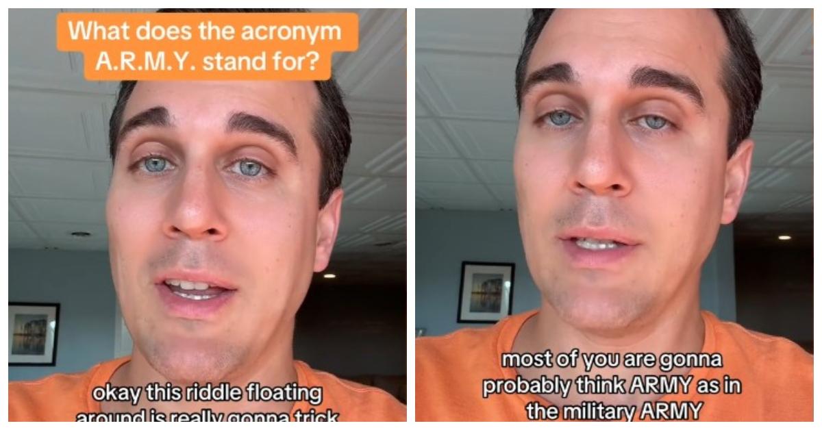 Is "Army" an Acronym?