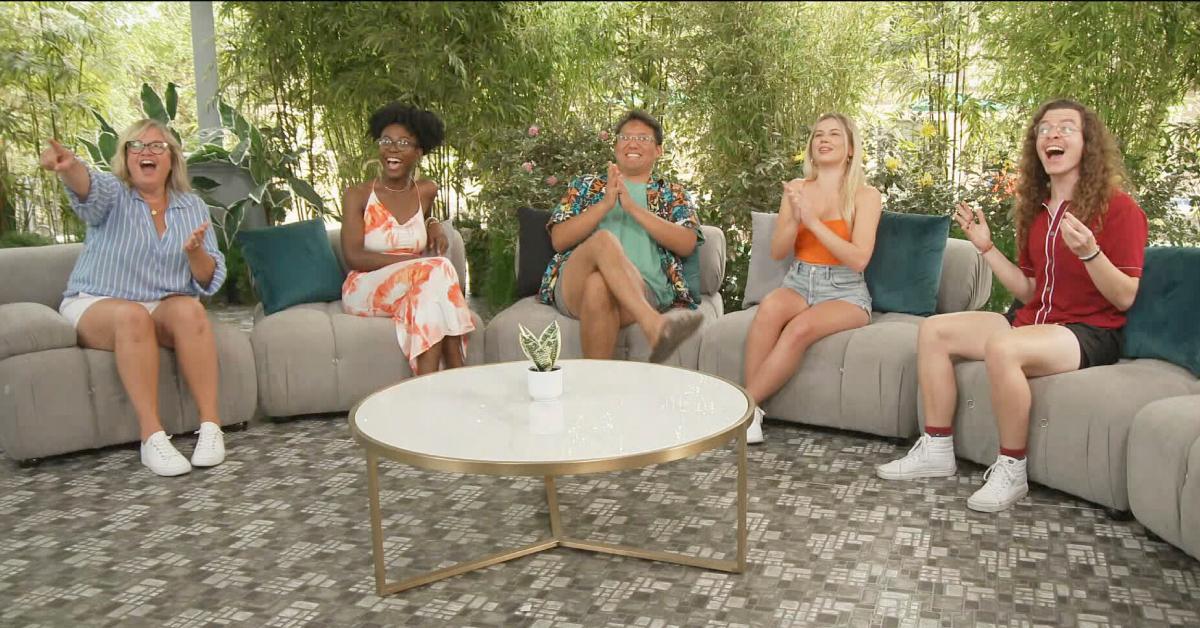 Angela, T'kor, Kimo, Leah, and Quinn in the 'Big Brother 26' jury house.