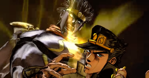 Jotaro Kujo and Star Platinum