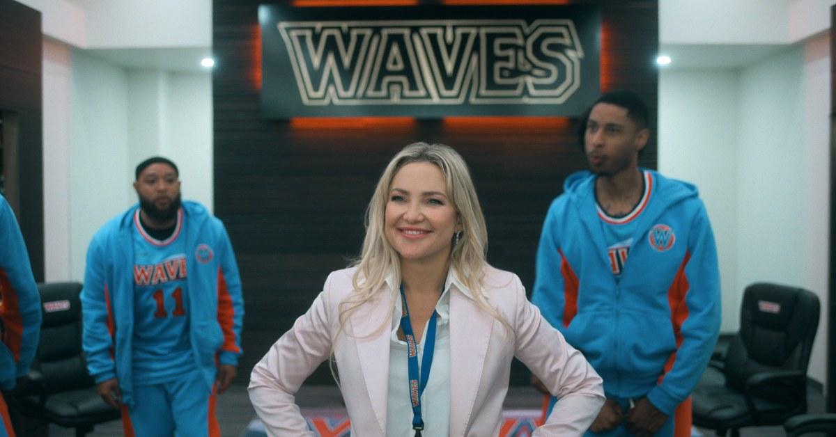 Kate Hudson as Waves team owner in 'Running Point'