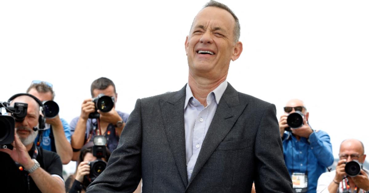 Tom Hanks at the 75th annual Cannes film festival 