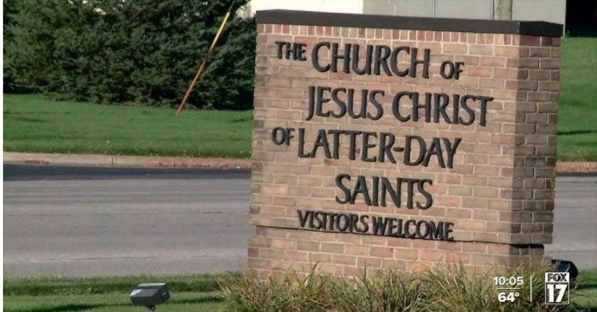A sign for the Jesus Christ Church of Latter-Day Saints in Grand Blanc. 