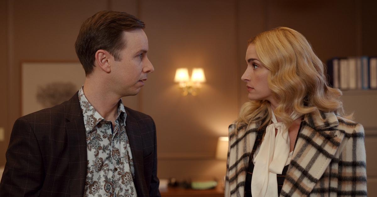 Daniel Beirne as Nick and Brianne Howey as Georgia in 'Ginny & Georgia'.