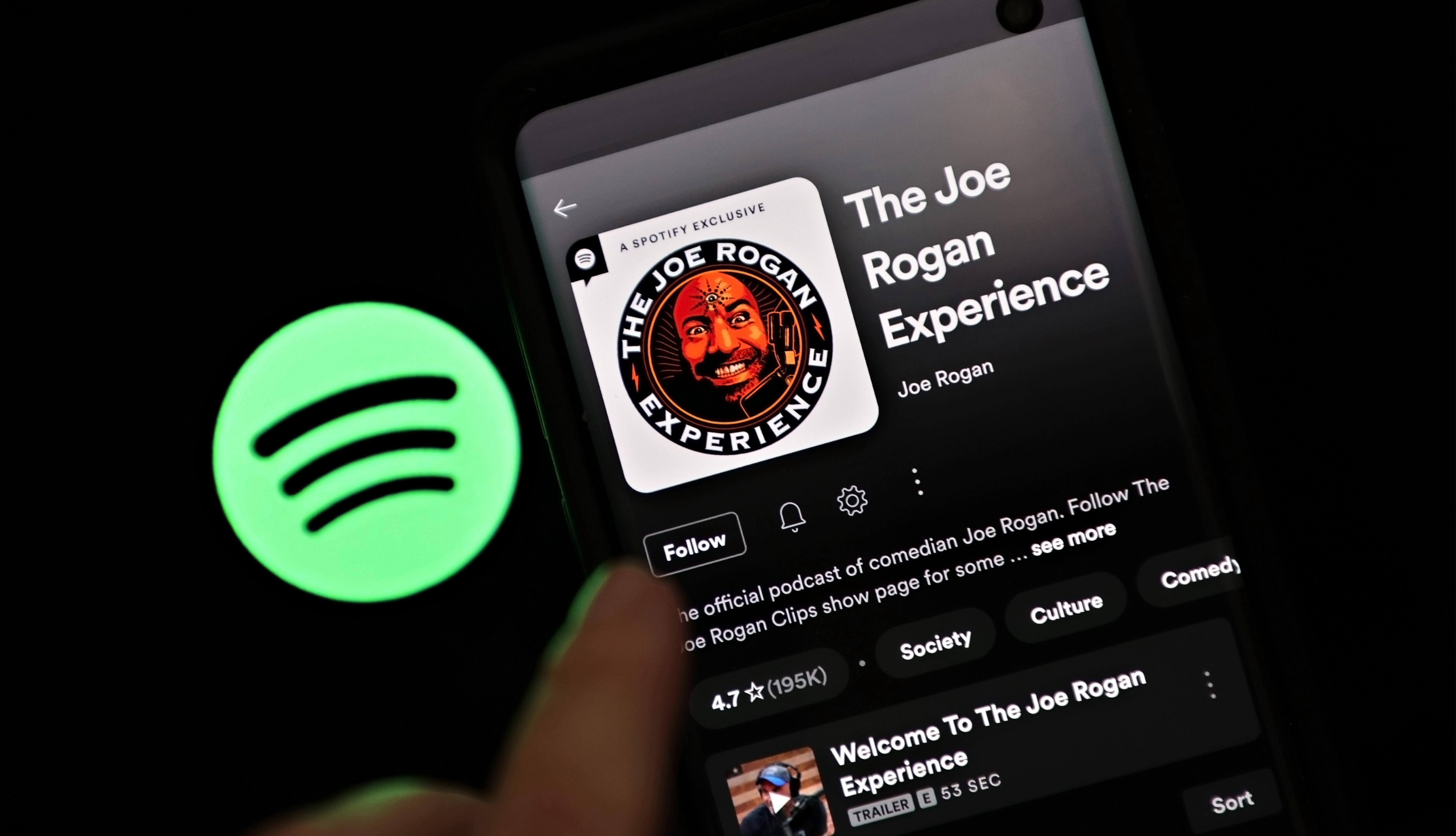 'The Joe Rogan Experience' on Spotify