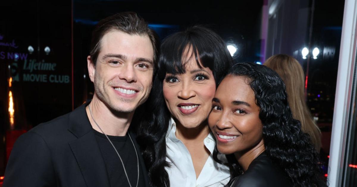 Matthew Lawrence, Jackee Harry, and Chilli Thomas attend as Lifetime Celebrates Black Excellence with their Female Creatives and Talent at the +Play Partner House on March 09, 2023 in Los Angeles, California. 