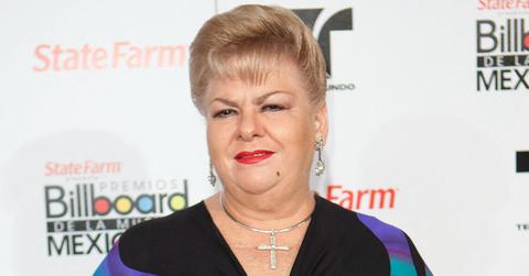 Mexican singer Francisca Viveros Barradas, known as Paquita la del Barrio press photo