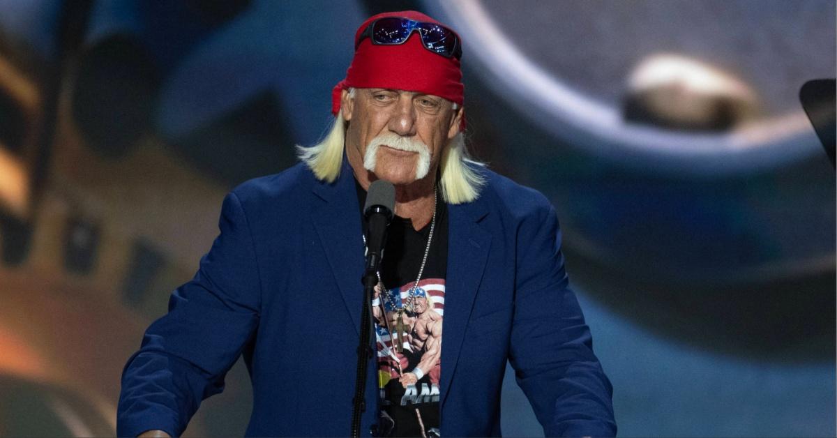 Hulk Hogan at the 2024 Republican National Convention.